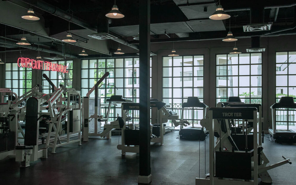 Gym at Star Island Resort