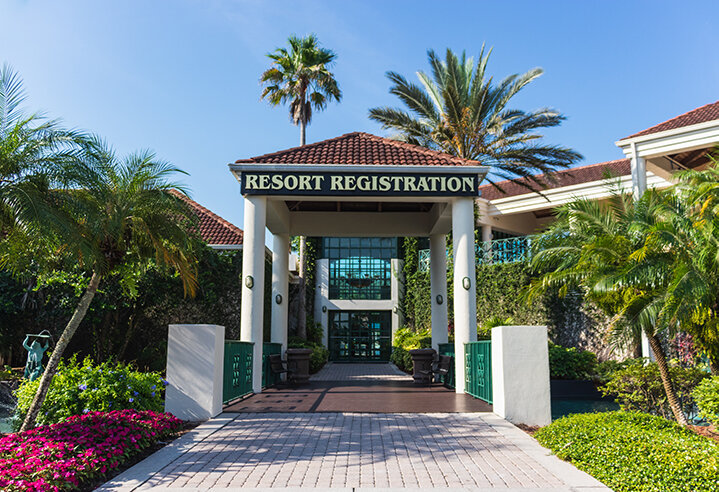 resort entrance