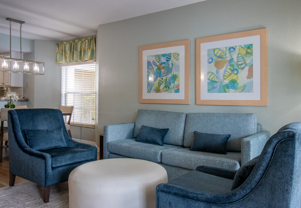 Inside one of our Orlando Resort Suites in Kissimmee, Florida