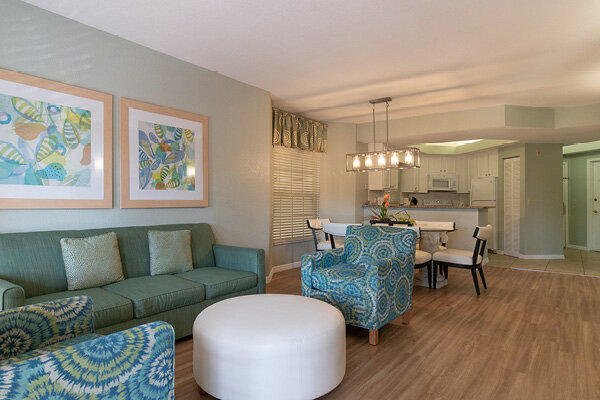 Inside one of our Orlando Resort Suites in Kissimmee, Florida